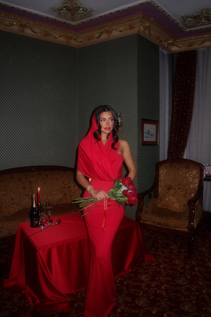 Vestido Longo Vermelho