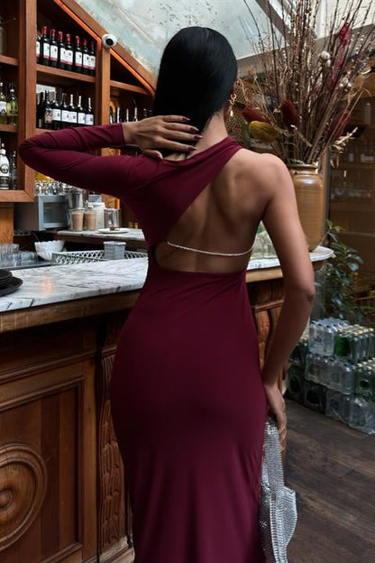 Vestido c/ Decote Costas