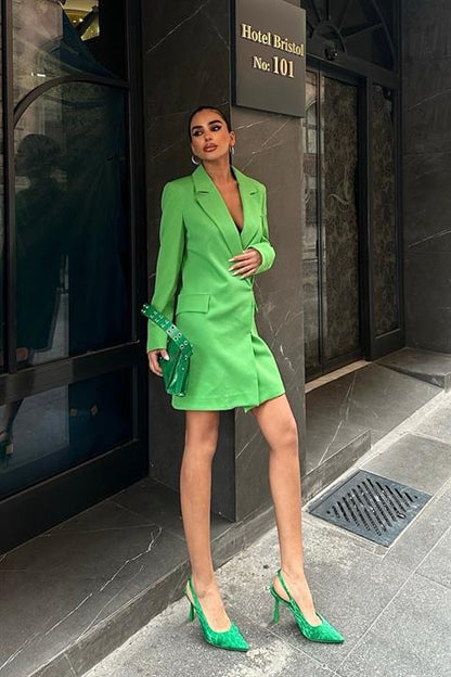 Vestido Blazer Green