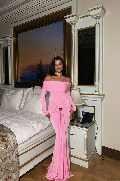 Vestido Rosa Macaron