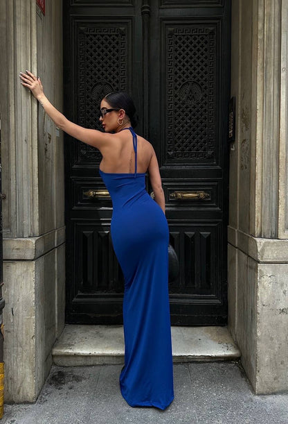Vestido Maxi Azul