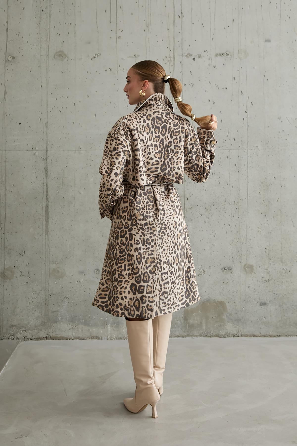 Gabardine c/ Estampa Leopardo