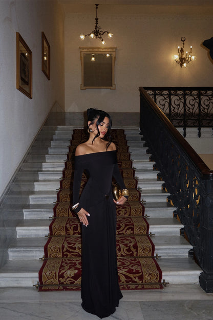 Vestido Preto c/ mangas