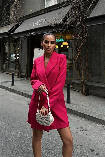 Vestido Blazer Pink