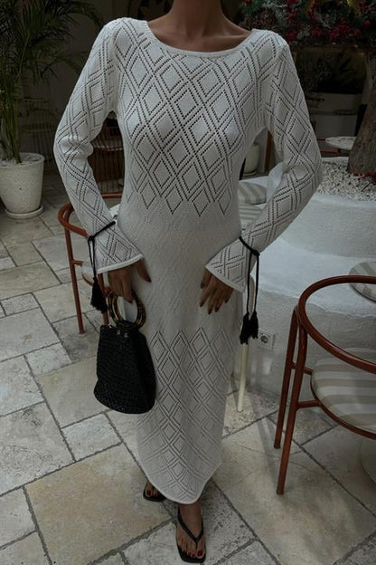 Vestido Renda c/ decote V