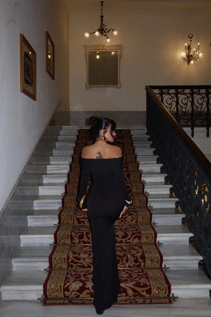 Vestido Preto c/ mangas