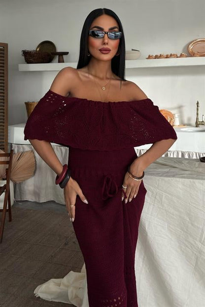 Vestido s/ Alças Bella Openwork