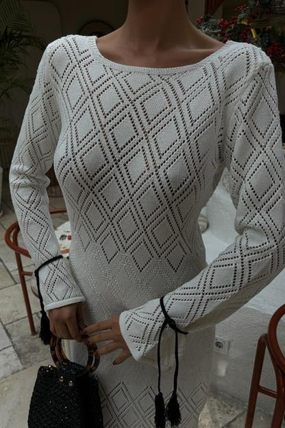 Vestido Renda c/ decote V
