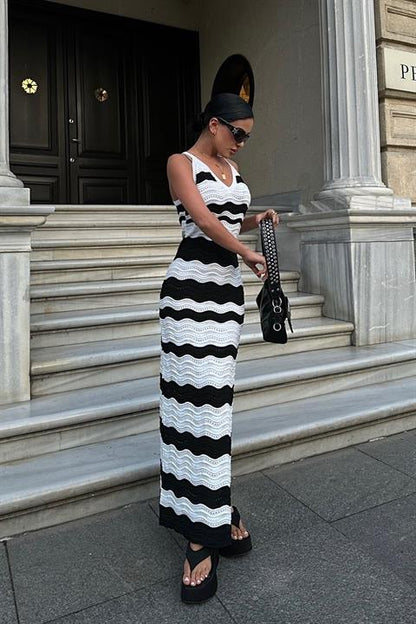 Vestido Listrado