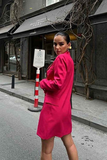 Vestido Blazer Pink