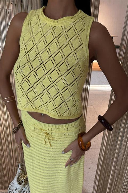 Top Amarelo Manteiga