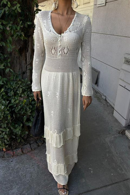 Vestido Étnico Branco