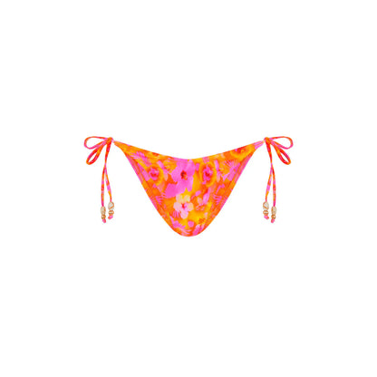 Cueca de biquíni fio dental c/laços- Honey Baby