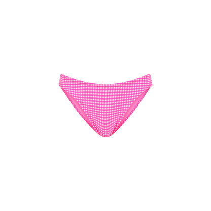 Cueca De Biquíni Vintage V Cobertura Total - Pink Diva