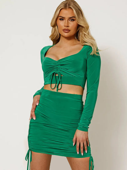 Saia Slinky Cut Out Ruched